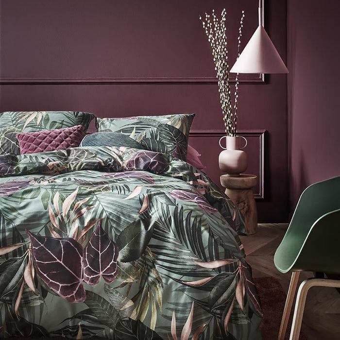 Beddinghouse Ohema Dekbedovertrek 240 x 200/220 cm - Groen