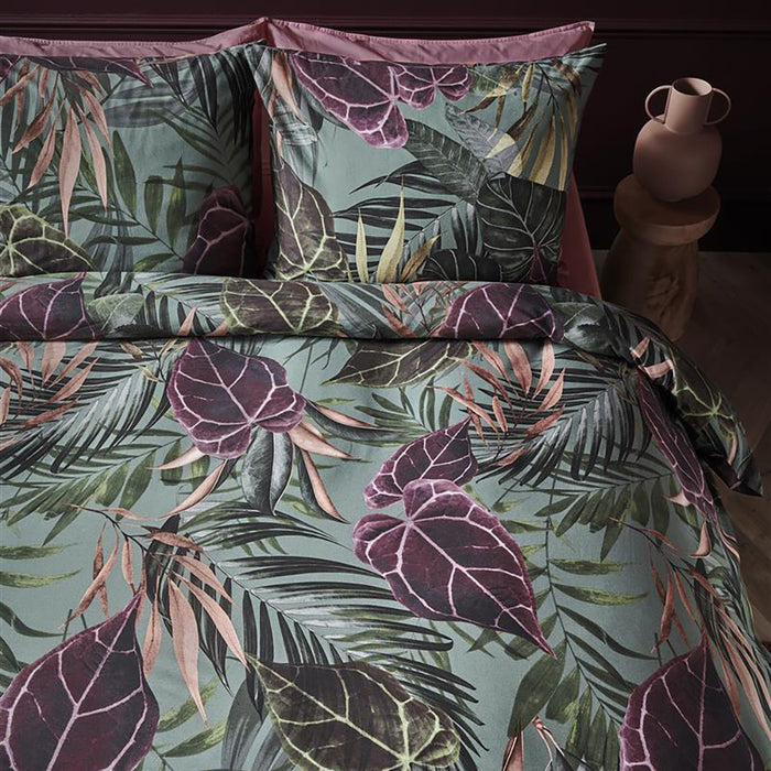 Beddinghouse Ohema Dekbedovertrek 240 x 200/220 cm - Groen