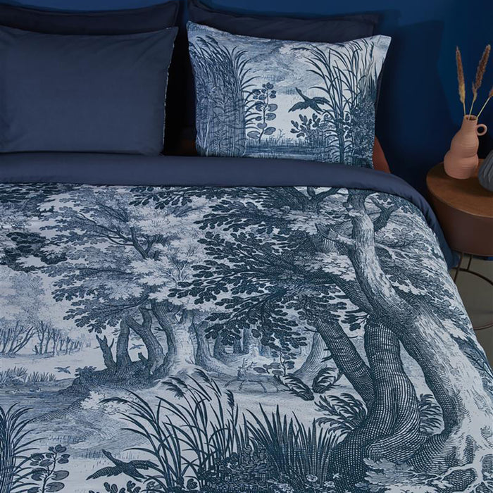 Beddinghouse Paysage Dekbedovertrek 200 x 200/220 cm - Blauw
