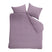 Beddinghouse Organic Basic Dekbedovertrek 240 x 200/220 cm - Mauve