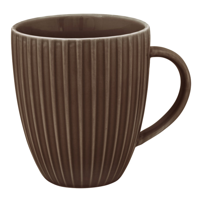 vtwonen Relievo Beker Met Oor - Warm Brown