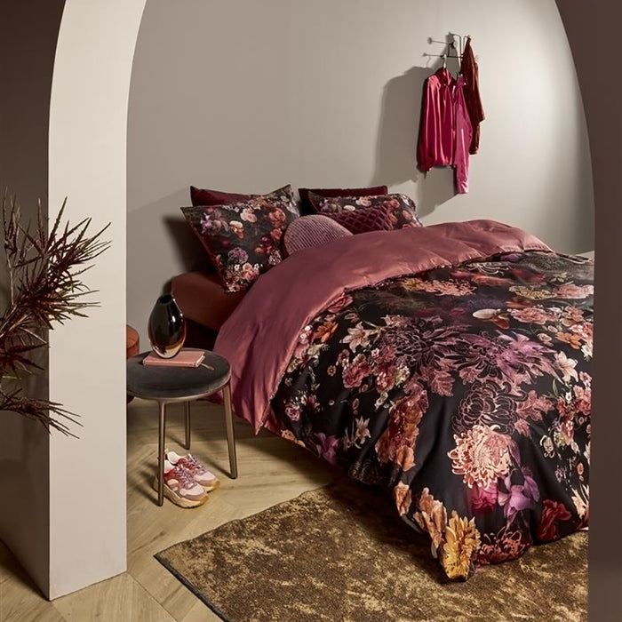 Kardol Chelsea Garden Dekbedovertrek 200 x 200/220 cm - Rood