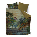 Kardol Forest Gate Dekbedovertrek 200 x 200/220 cm - Olijfgroen