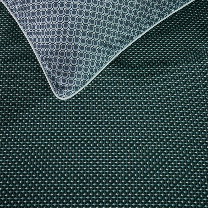 Kardol Richmond Dekbedovertrek 200 x 200/220 cm - Blauw/groen