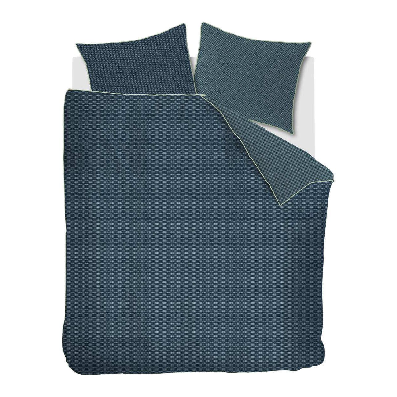 Kardol Richmond Dekbedovertrek 240 x 200/220 cm - Blauw/groen