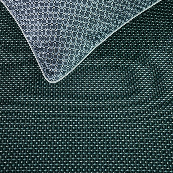 Kardol Richmond Dekbedovertrek 240 x 200/220 cm - Blauw/groen