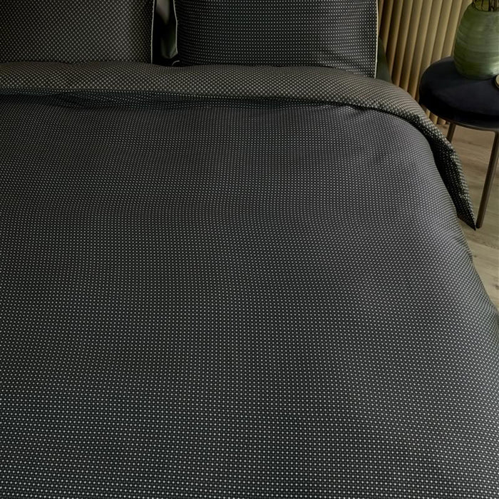 Kardol Richmond Dekbedovertrek 140 x 200/220 cm - Donkergroen