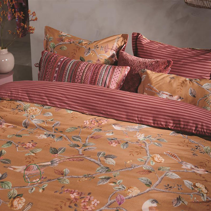 Pip Studio Good Nightingale Dekbedovertrek 140 x 200/220 cm - Geel