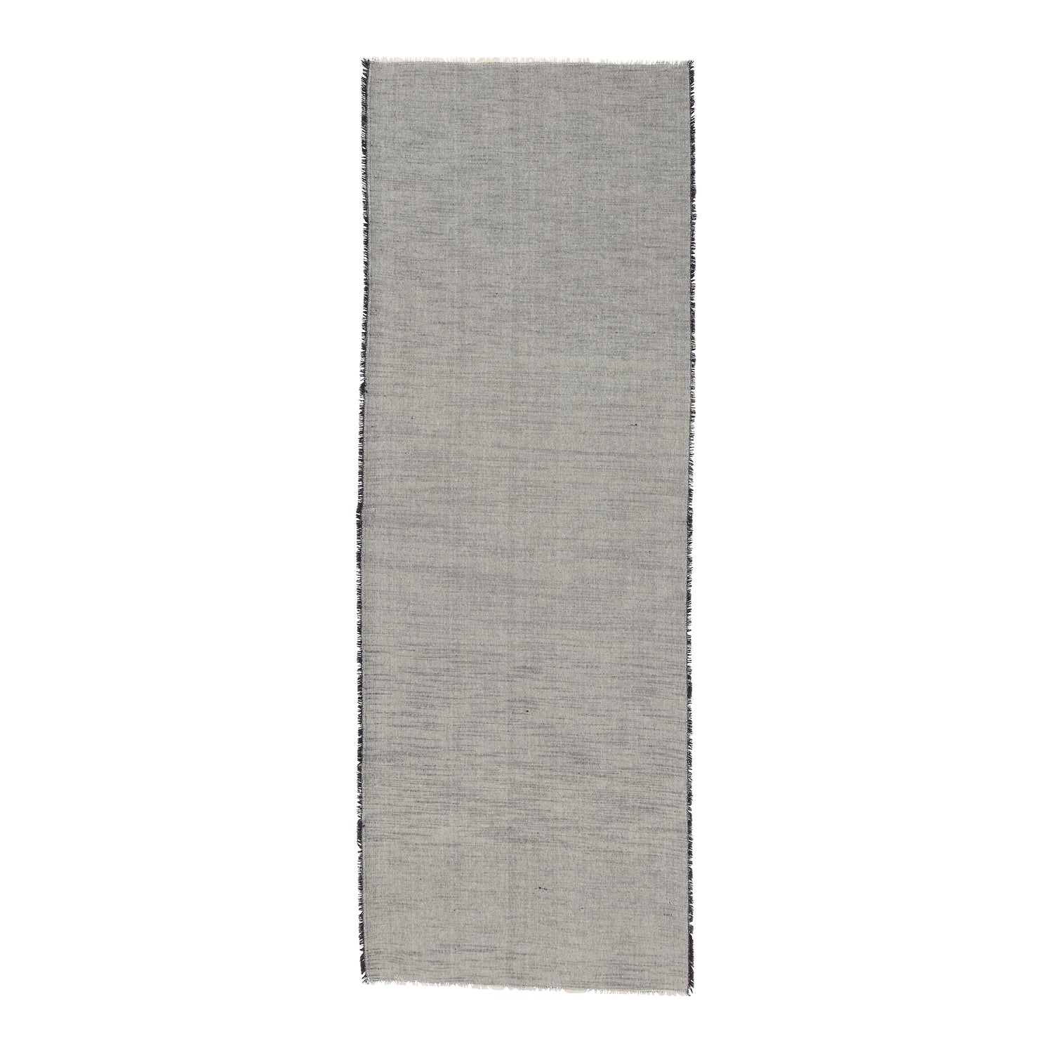 vtwonen Chambray Tafelloper 50 x 150 cm - Zwart/Wit