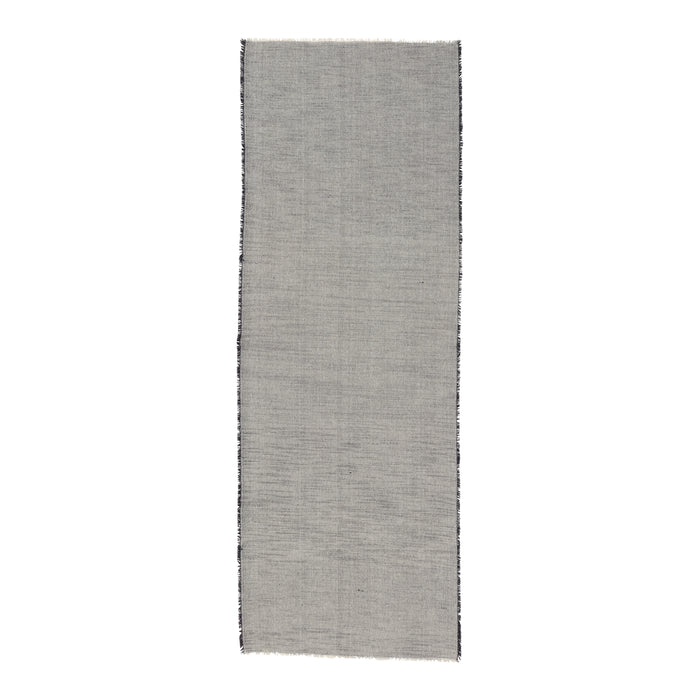vtwonen Chambray Tafelloper 50 x 150 cm - Zwart/Wit