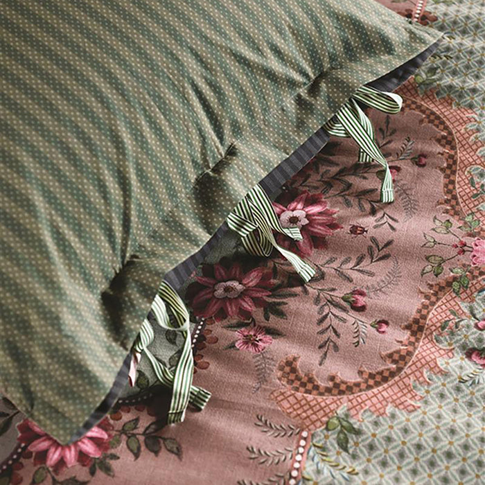 Pip Studio Chique Dekbedovertrek 240 x 200/220 cm - Groen