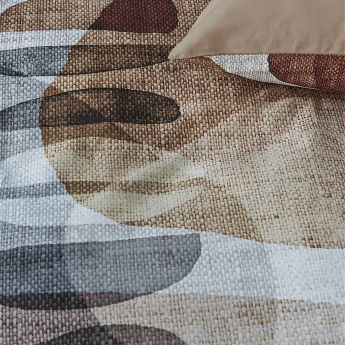 Rivièra Maison Broc Dekbedovertrek 200 x 200/220 cm - Bruin