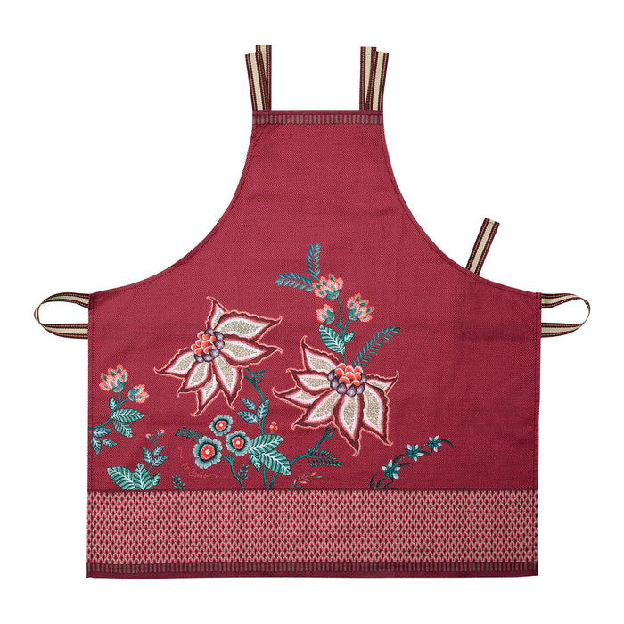 Pip Studio Flower Festival Schort - Donkerroze