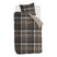 Rivièra Maison Cozy Check Dekbedovertrek 140 x 200/220 cm - Bruin