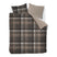 Rivièra Maison Cozy Check Dekbedovertrek 200 x 200/220 cm - Bruin