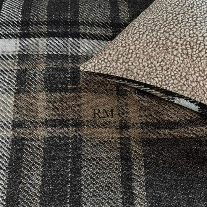 Rivièra Maison Cozy Check Dekbedovertrek 200 x 200/220 cm - Bruin