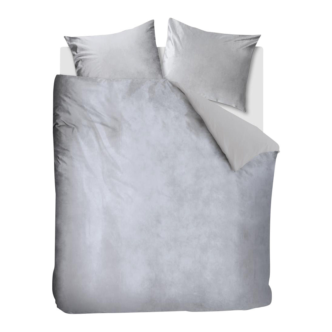 Rivièra Maison Estate Dekbedovertrek 200 x 200/220 cm - Lichtgrijs