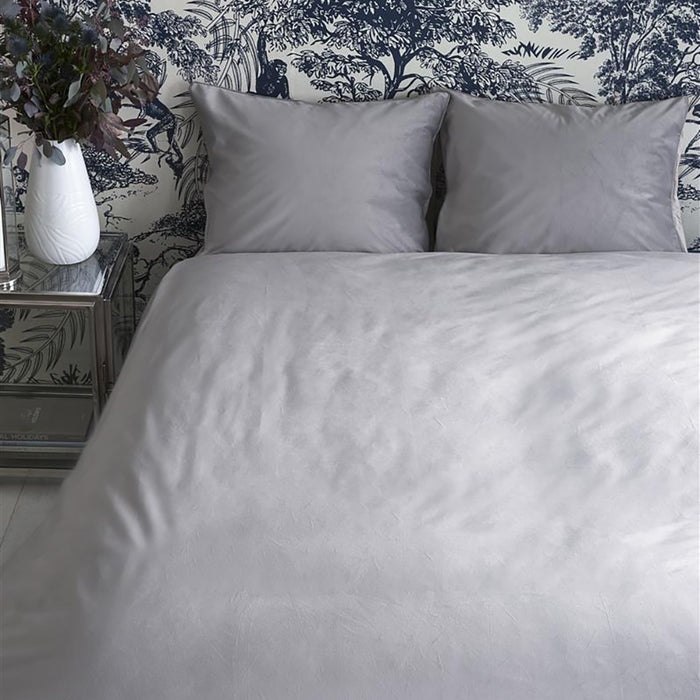 Rivièra Maison Estate Dekbedovertrek 240 x 200/220 cm - Lichtgrijs