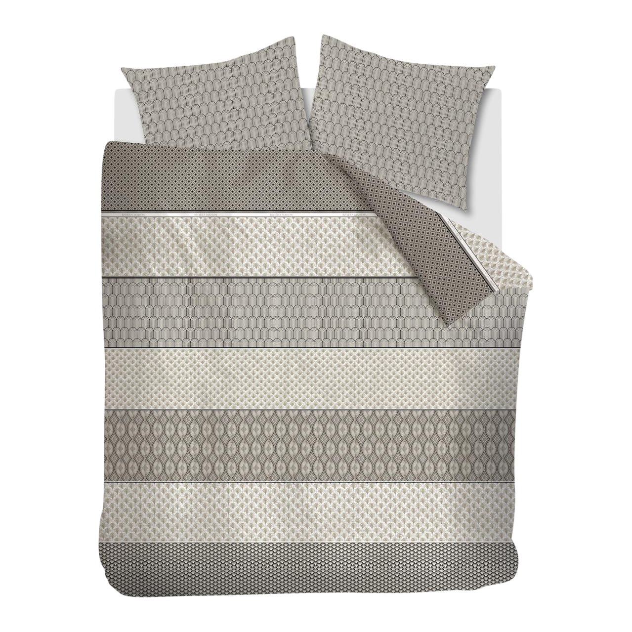 Rivièra Maison Opulence Dekbedovertrek 240 x 200/220 cm - Bruin