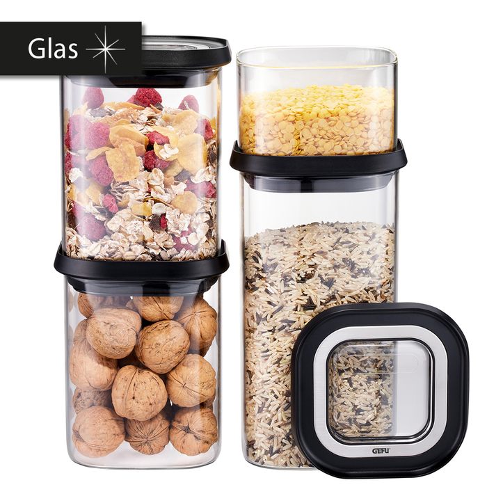 GEFU Pantry Voorraadbussen - set van 4