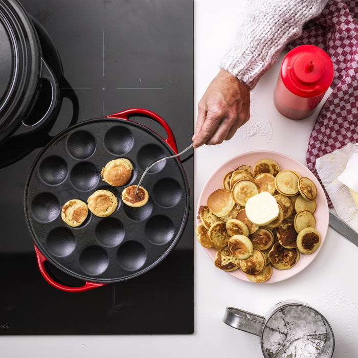 BK Bourgogne Poffertjespan Ø 25 cm - Chili Red