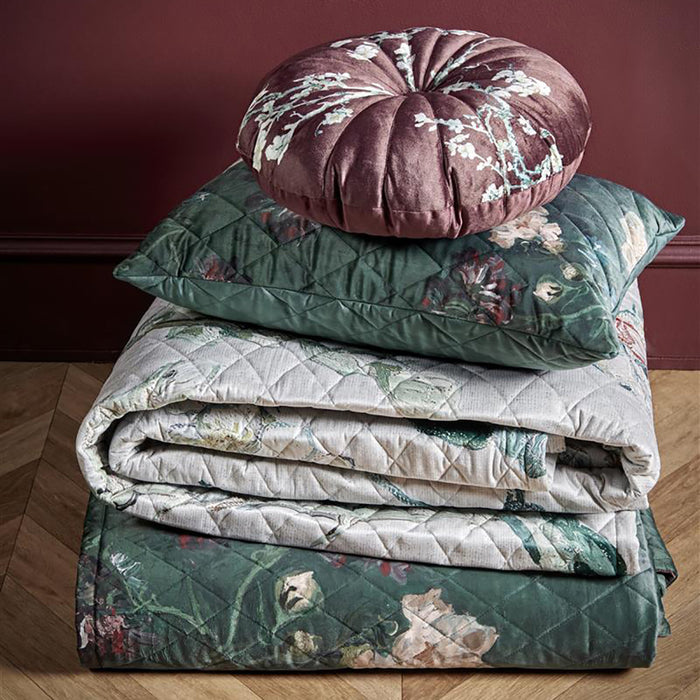 Beddinghouse x Van Gogh Blossom Dekbedovertrek 200 x 200/220 - Donkerrood