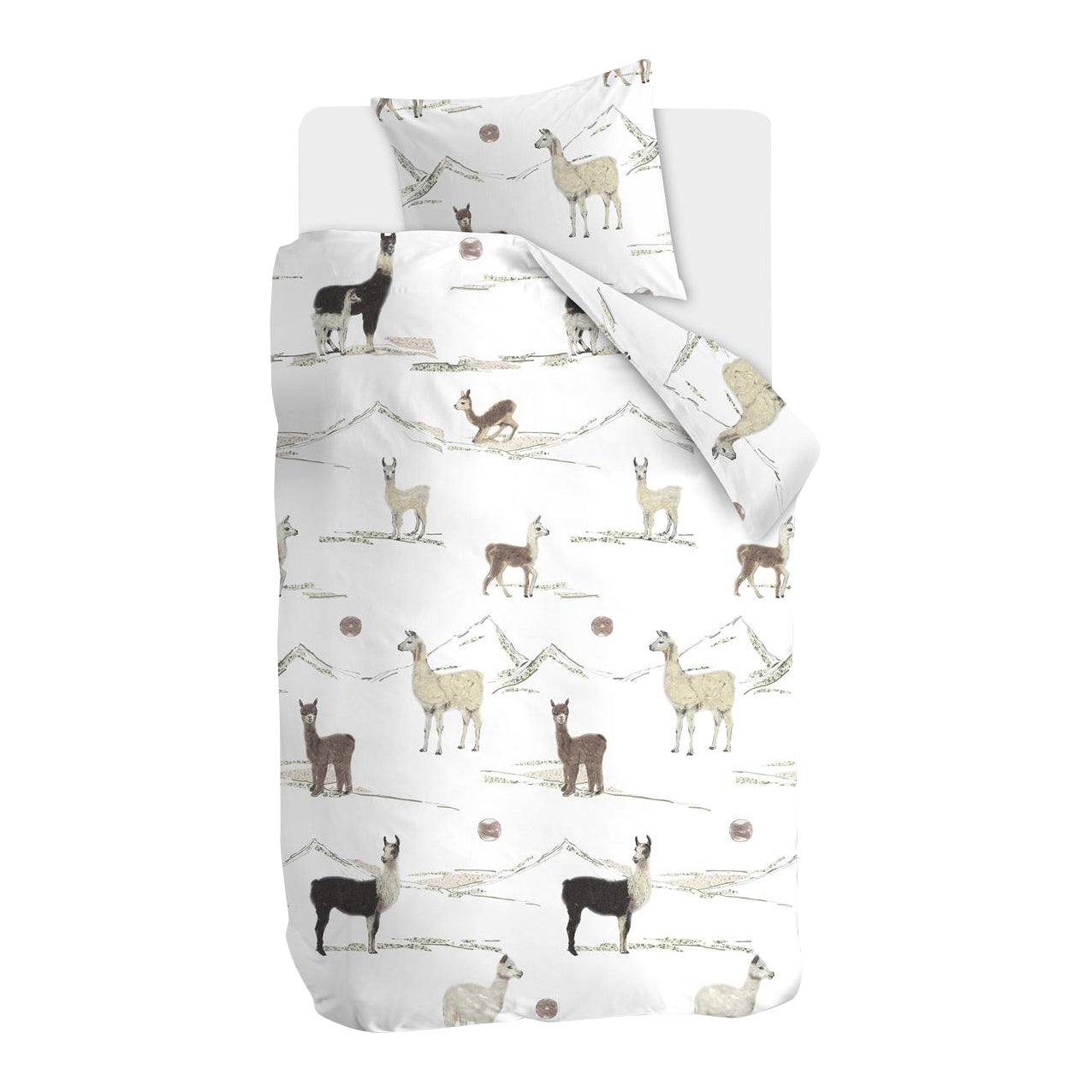 Beddinghouse Kids Lama's Dekbedovertrek 140 x 200/220