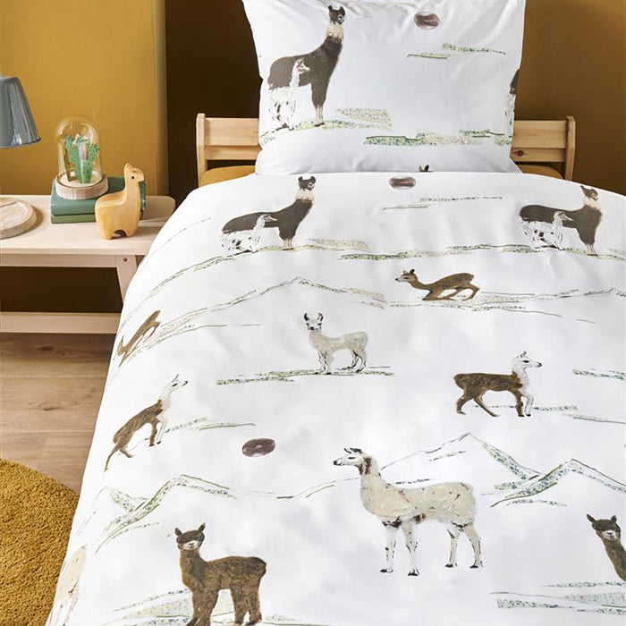Beddinghouse Kids Lama's Dekbedovertrek 140 x 200/220