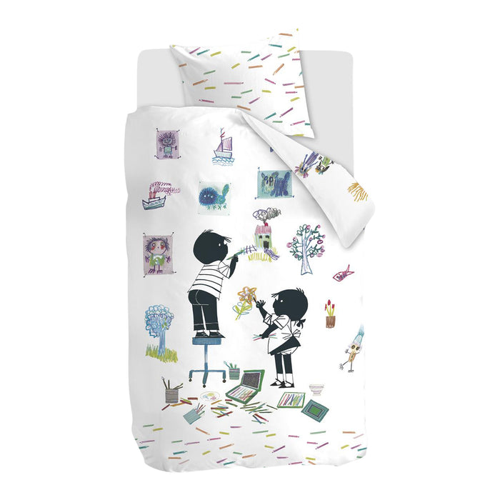 Fiep by Beddinghouse Tekenen Dekbedovertrek 140 x 200/220 cm