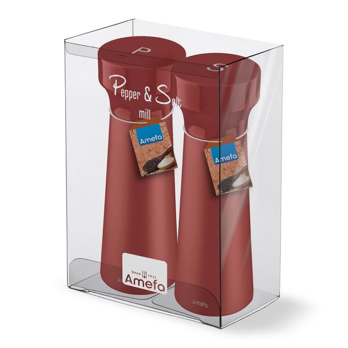 Amefa Zout- en Pepermolen - Terracotta