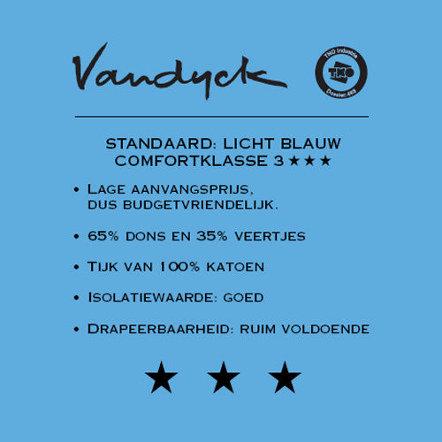 Vandyck 65 4-seizoenen Dekbed 240 x 220 cm