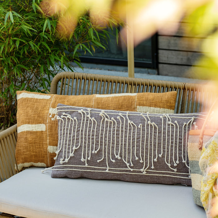 Bloomingville Elona Sierkussen - Grijs