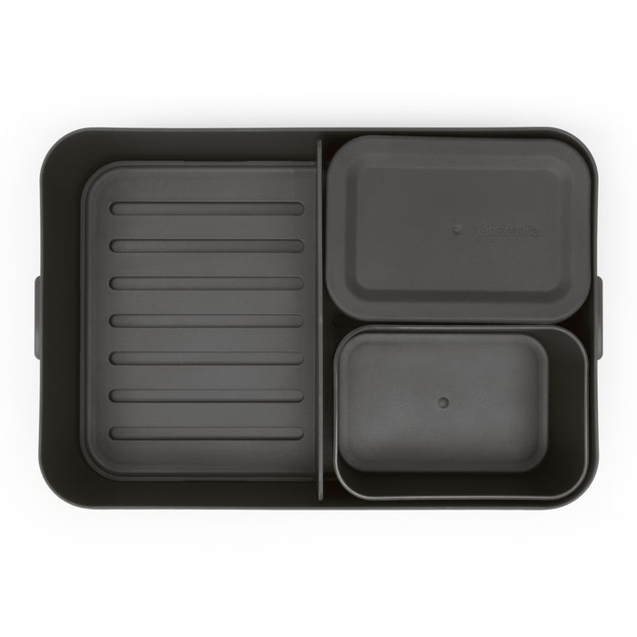 Brabantia Make & Take Bento Lunchbox - Kunststof - Dark Grey