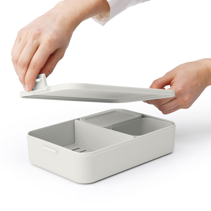 Brabantia Make & Take Bento Lunchbox - Kunststof - Light Grey