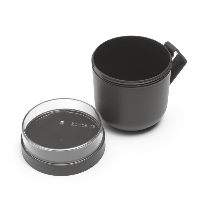 Brabantia Make & Take Soepbeker to Go 0,6 L - Magnetron - Dark Grey
