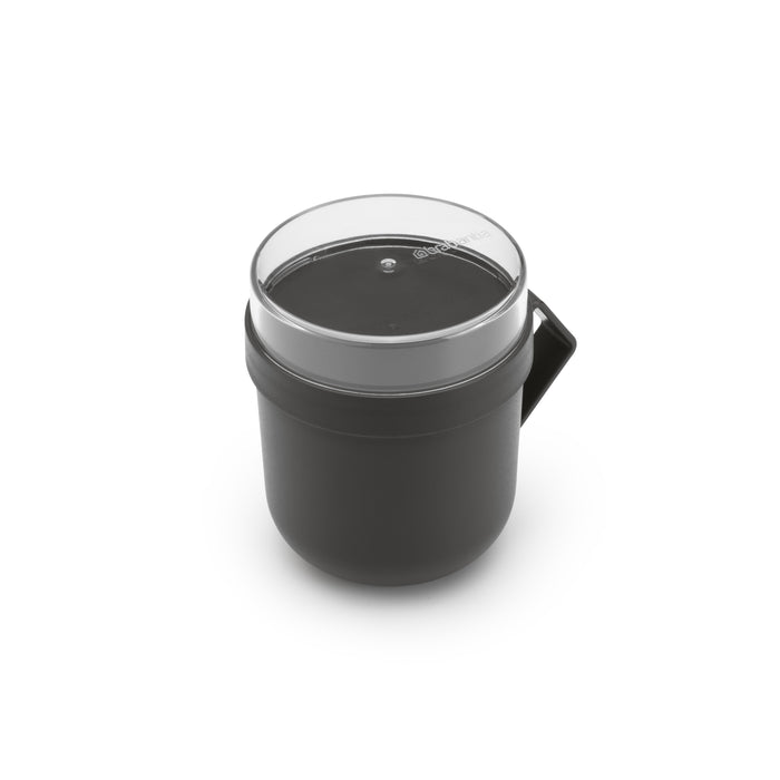 Brabantia Make & Take Soepbeker to Go 0,6 L - Magnetron - Dark Grey