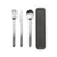 Brabantia Make & Take Bestekset 3-delig - to Go - Dark Grey
