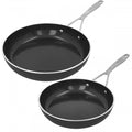 Demeyere Industry 3 Ceraforce Koekenpannenset - Aluminium - Ø 24 + Ø 28 cm