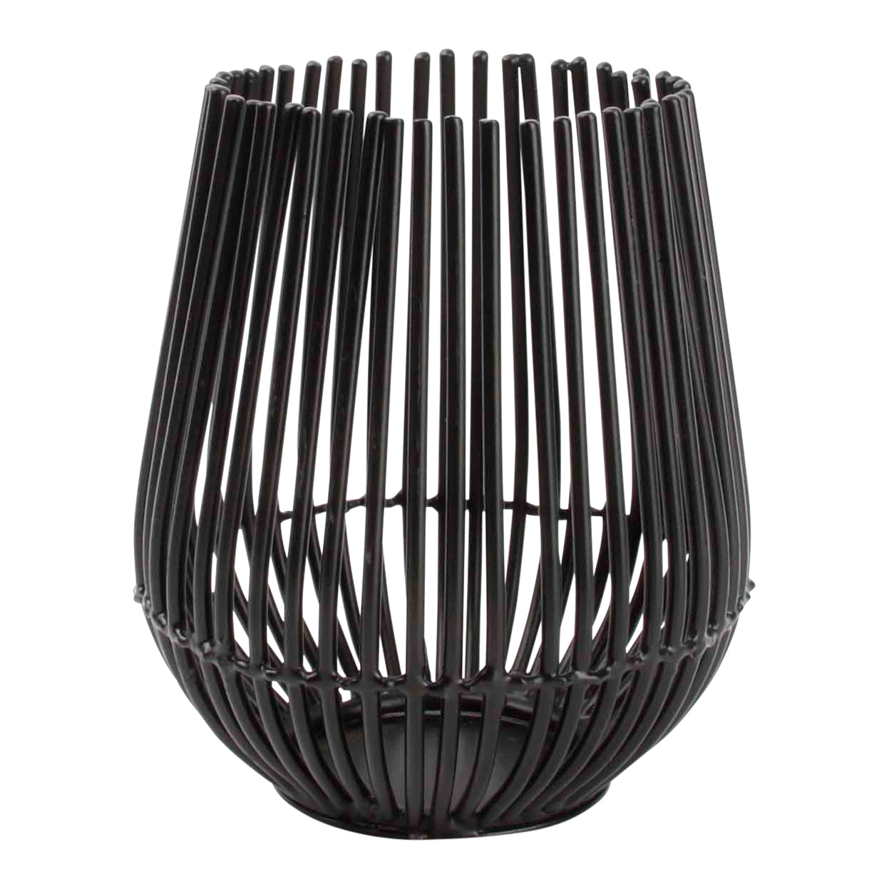 Salt & Pepper Iris Kandelaar - Zwart