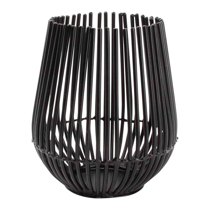 Salt & Pepper Iris Kandelaar - Zwart