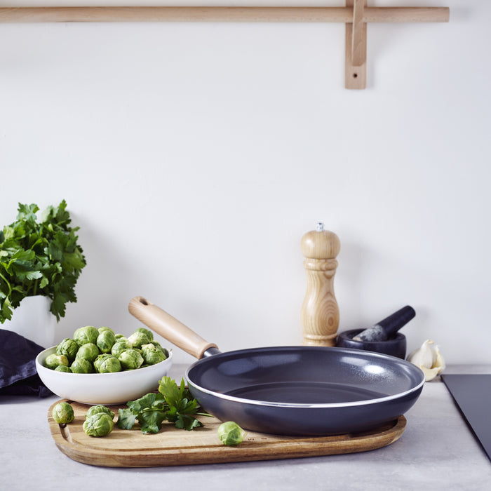 GreenChef Vintage Koekenpannenset Ø 20 + 24 + 28 cm