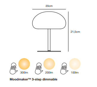 Nordlux Sponge Moodmaker Tafellamp
