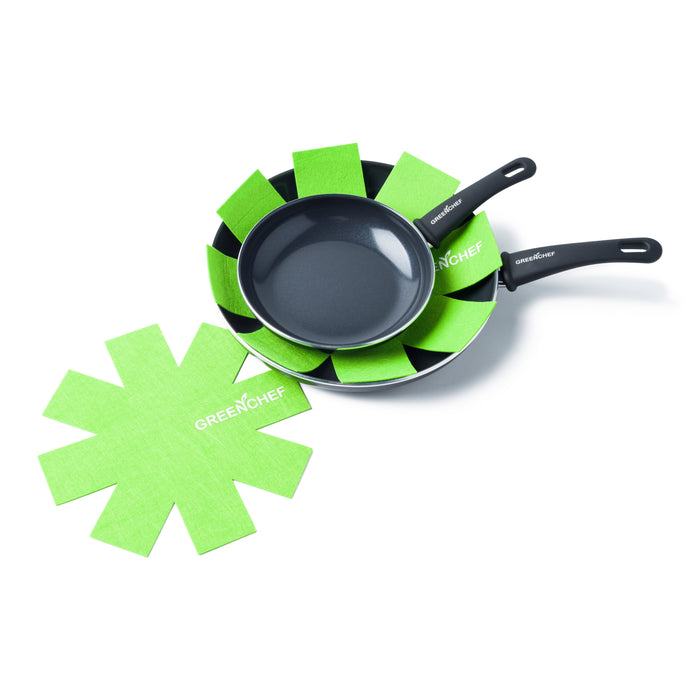 Greenchef Soft Grip Pannenset 10-delig