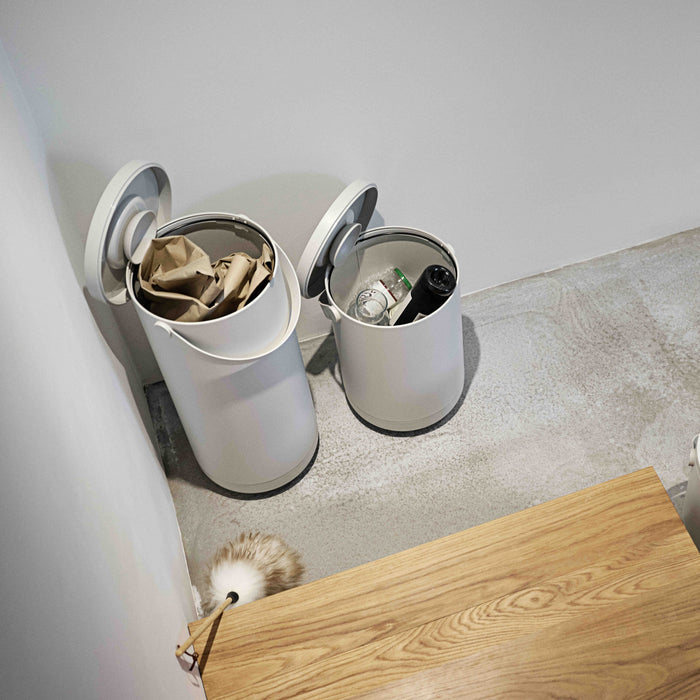 Zone Denmark Circular Afvalemmer 34 Liter (22+12 Liter) - Warm grijs