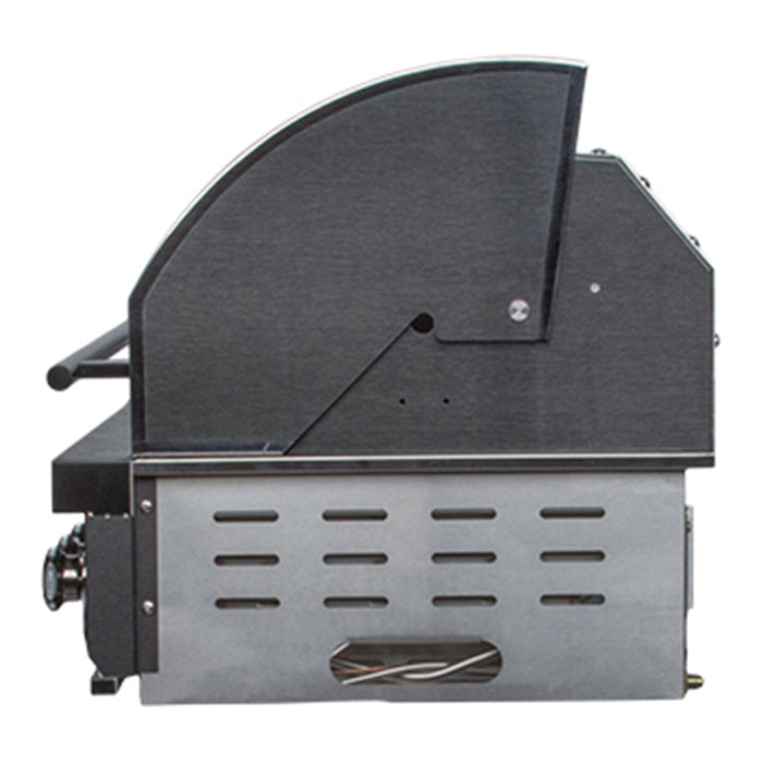 Boretti Imperatore Nero Gasbarbecue - 4 Branders - Built-in Gun Metal