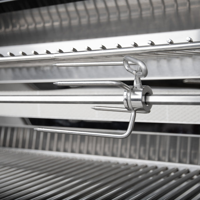 Boretti Imperatore Nero Gasbarbecue - 4 Branders - Built-in Gun Metal