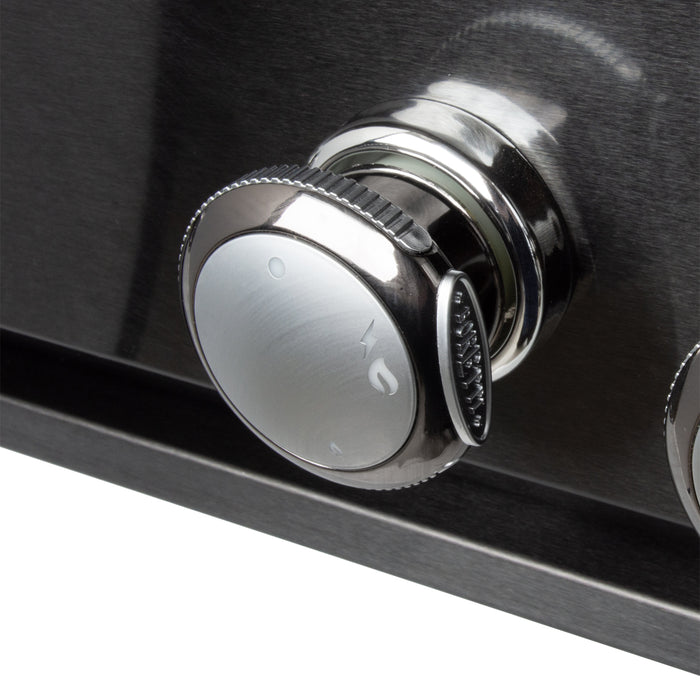 Boretti Imperatore Nero Gasbarbecue - 4 Branders