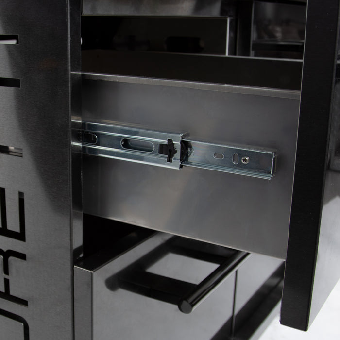 Boretti Imperatore Nero Gasbarbecue - 4 Branders