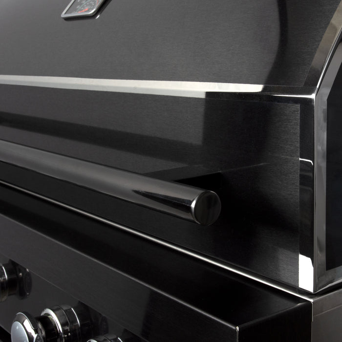 Boretti Imperatore Nero Gasbarbecue - 4 Branders