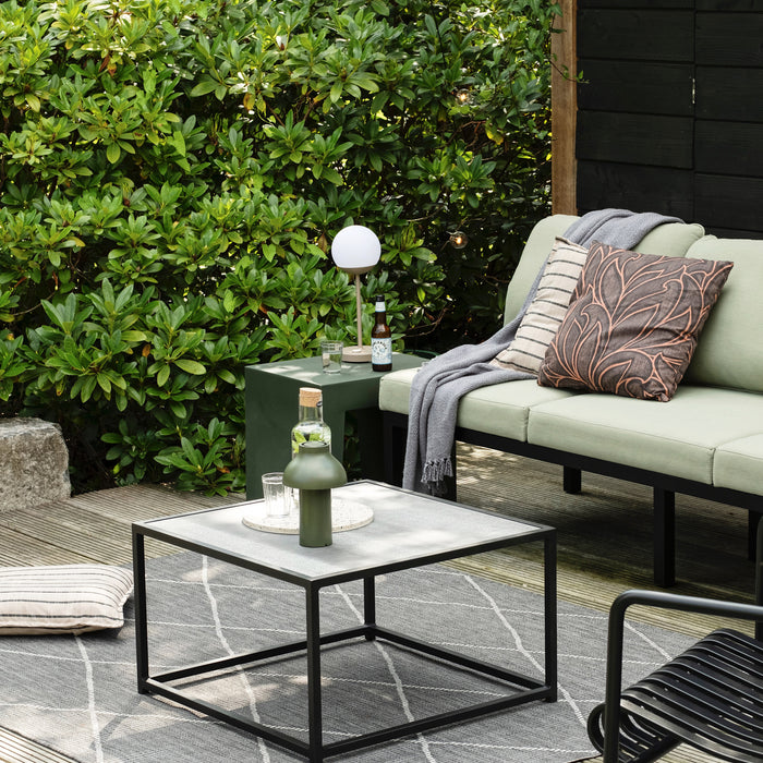 Hartman Faces Sierkussen - Zwart - 50 x 50 cm